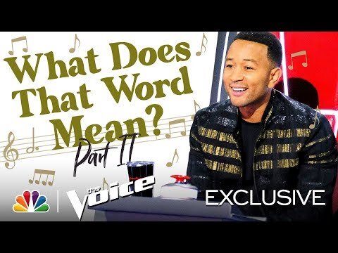 Do You Know What Vibrato Means? John Legend Can Teach You! - The Voice Knockouts 2020