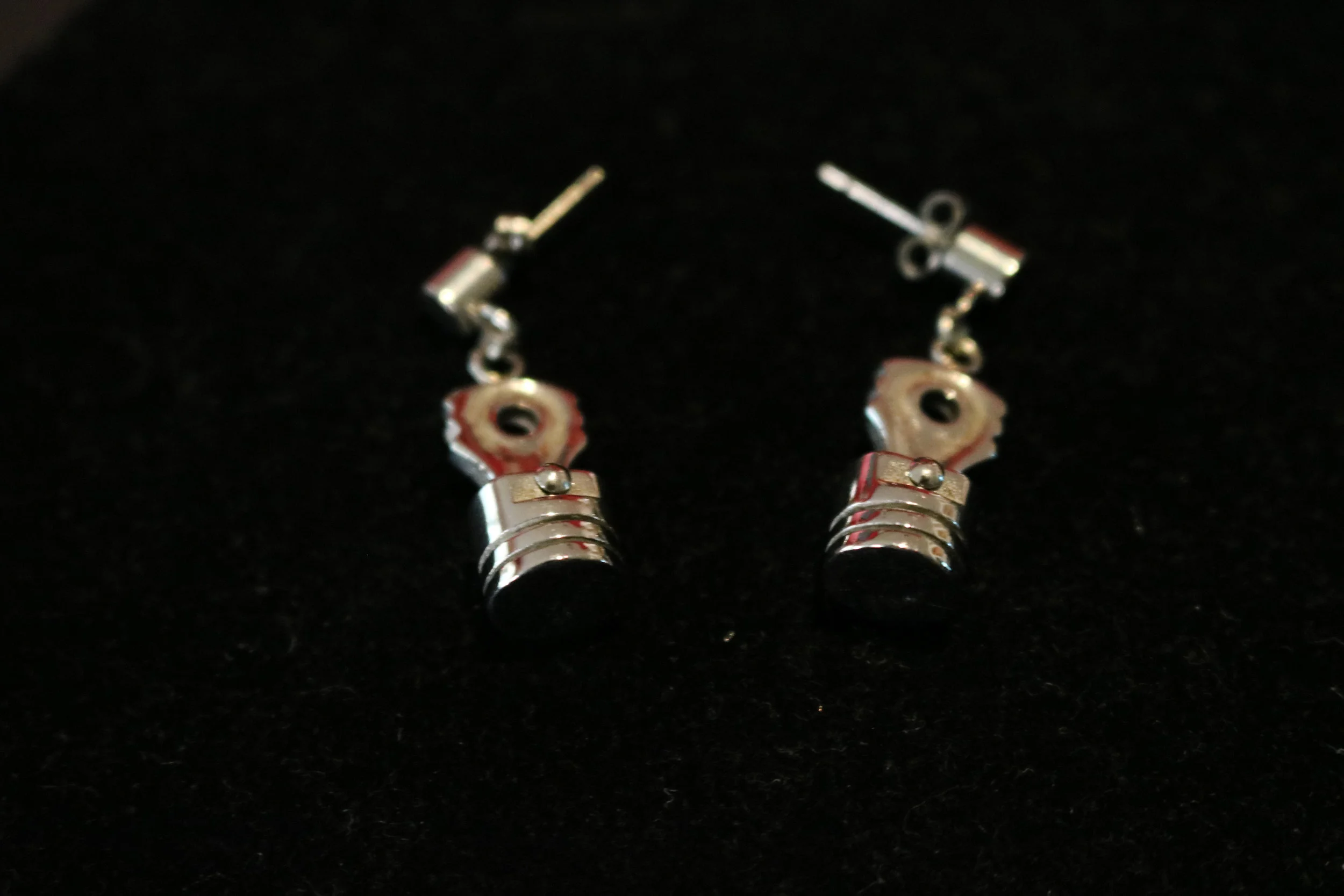 Piston Earrings
