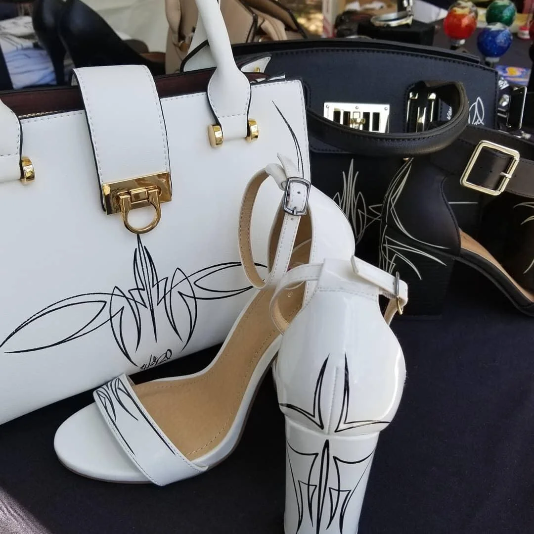 Pinstripe Kouture Kustom Purses (Kustom Order)