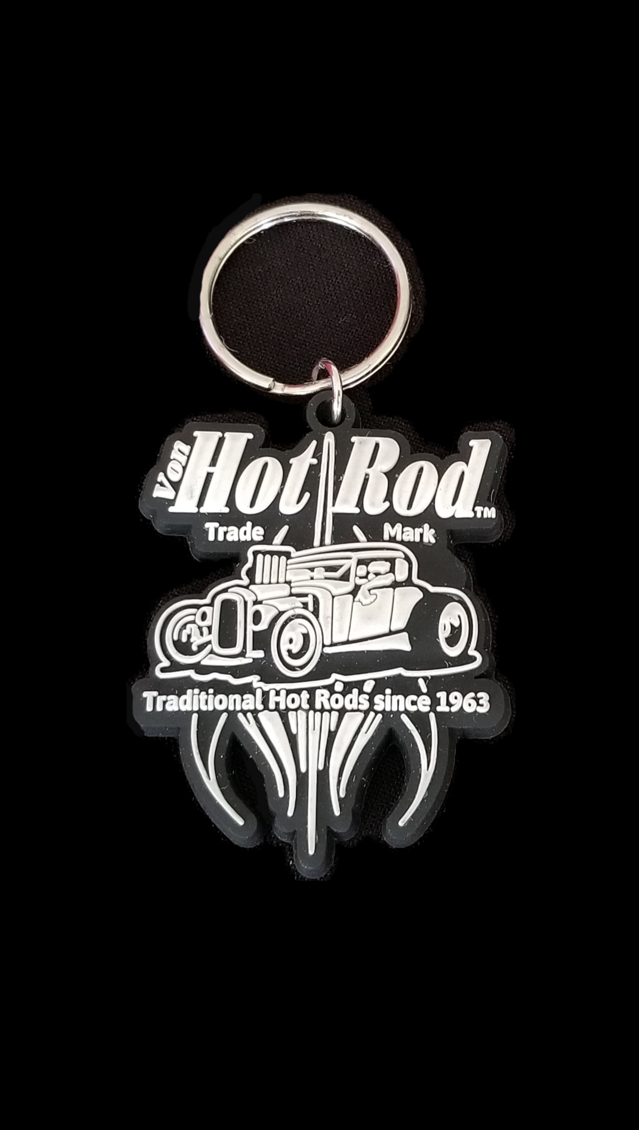 VHR hotrod keychain