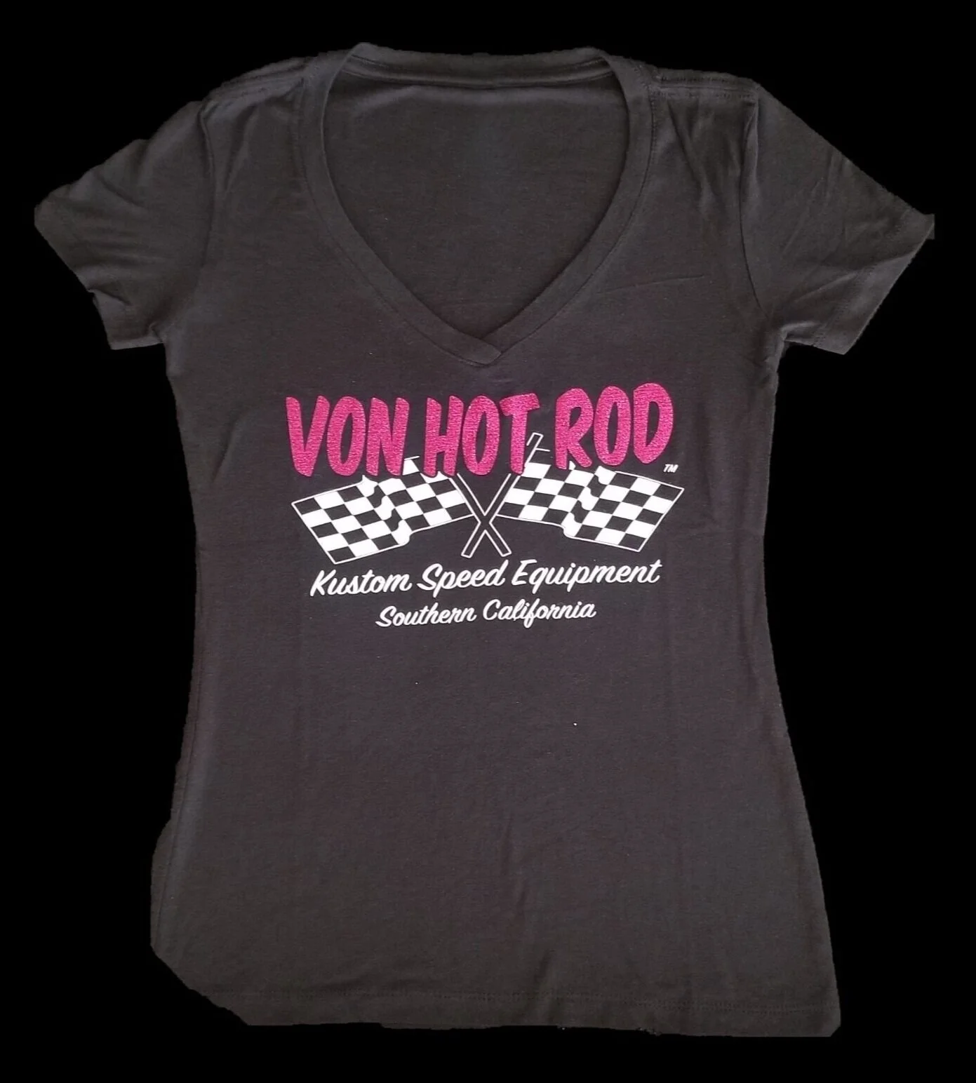 ‘Checkered Flags’  V-Neck