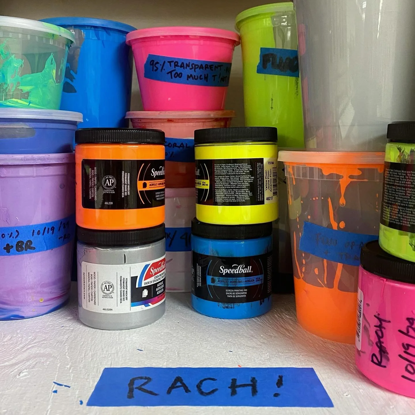 in the print shop ~ endless ephemera + experimentation