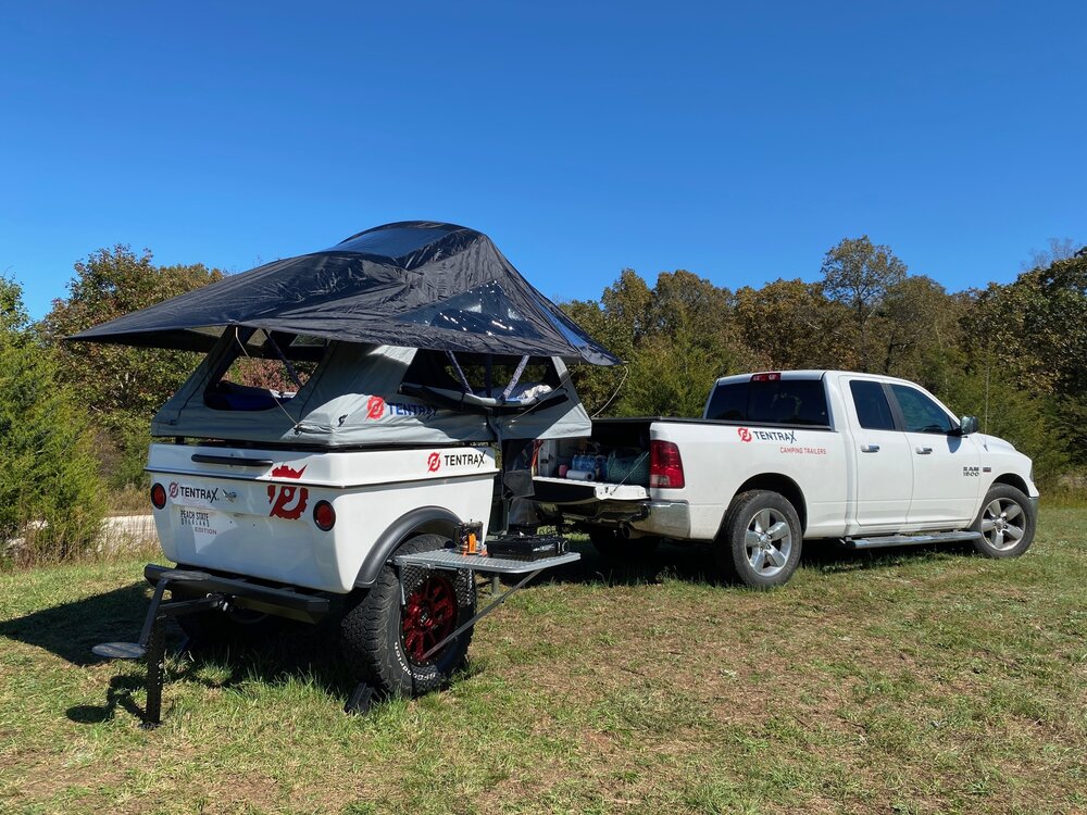Rooftop Tent Overland Trailer Tentrax Explore Simply Lightweight Well Designed Camping Trailers For The Adventure Lifestyle Hiker Off Road - Diy Off Road Trailer With Roof Top Tent