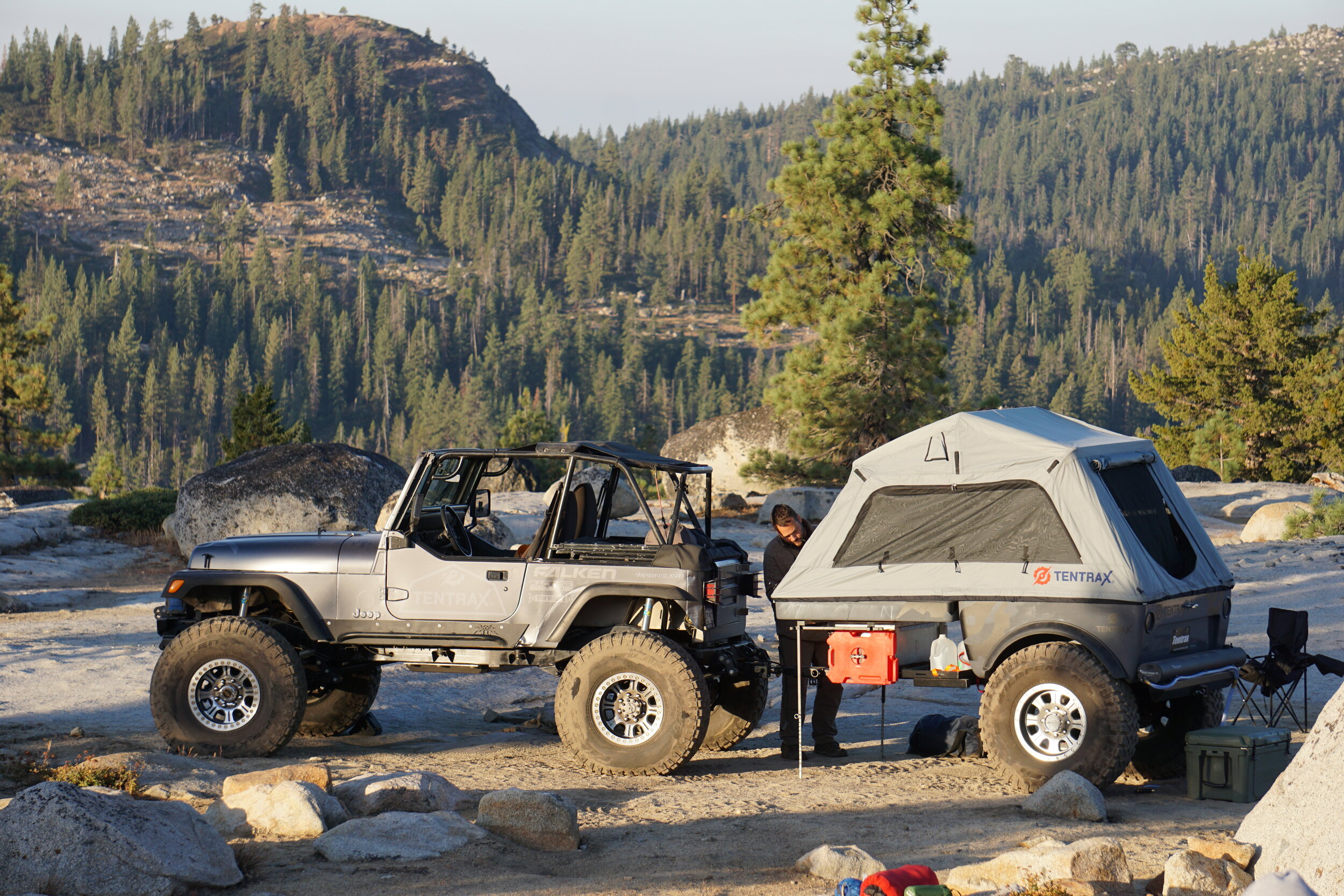 travel tent trailer