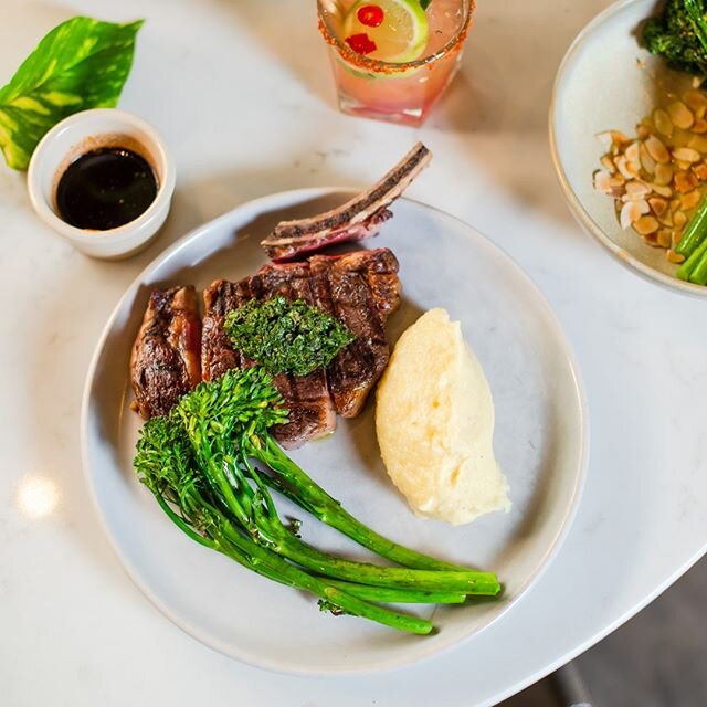 Nothing beats our tender Riverina Black Angus 300gm Rib Eye on the bone served with potato mash, broccolini, chimmichurri &amp; red wine jus 😍 Available on our dinner menu!⁠
⁠
⁠
⁠
⁠
⁠
⁠
⁠
⁠
⁠
⁠
⁠
⁠
⁠
⁠
⁠
⁠
#sydney #sydneyeats #sydneyfood #sydneyfoodie #foodporn #delicious #sydneyrestaurant #sydneycafe #organic #yum #sydneyfoodguide #food #healthy #foodlover #foodie #sydneyfoodies #nutritious #wholesome #dinner #dinnertime #dinnerspread #sydneydinner
