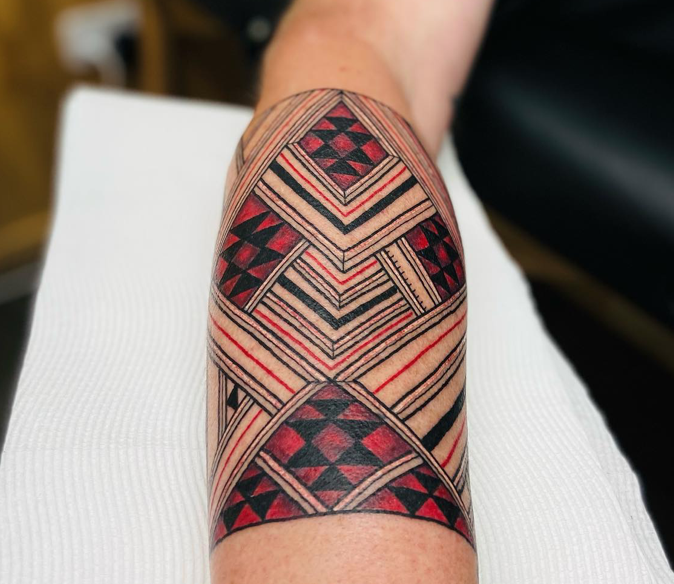 Maori Geometric Pattern Tattoo By Manawa Tapu Sunsettattoonz Sunset | My  XXX Hot Girl
