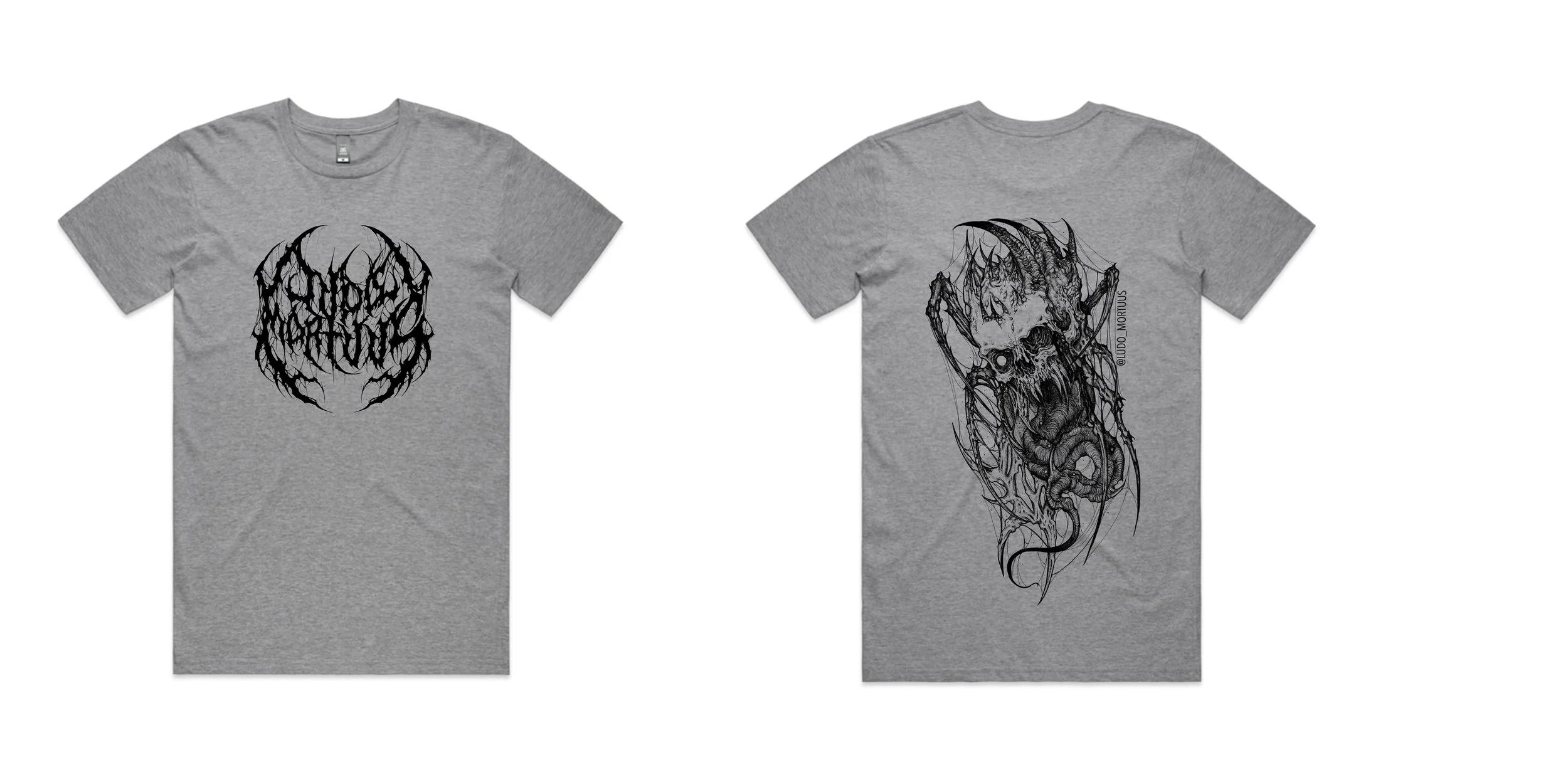 Ludo T-shirt Grey