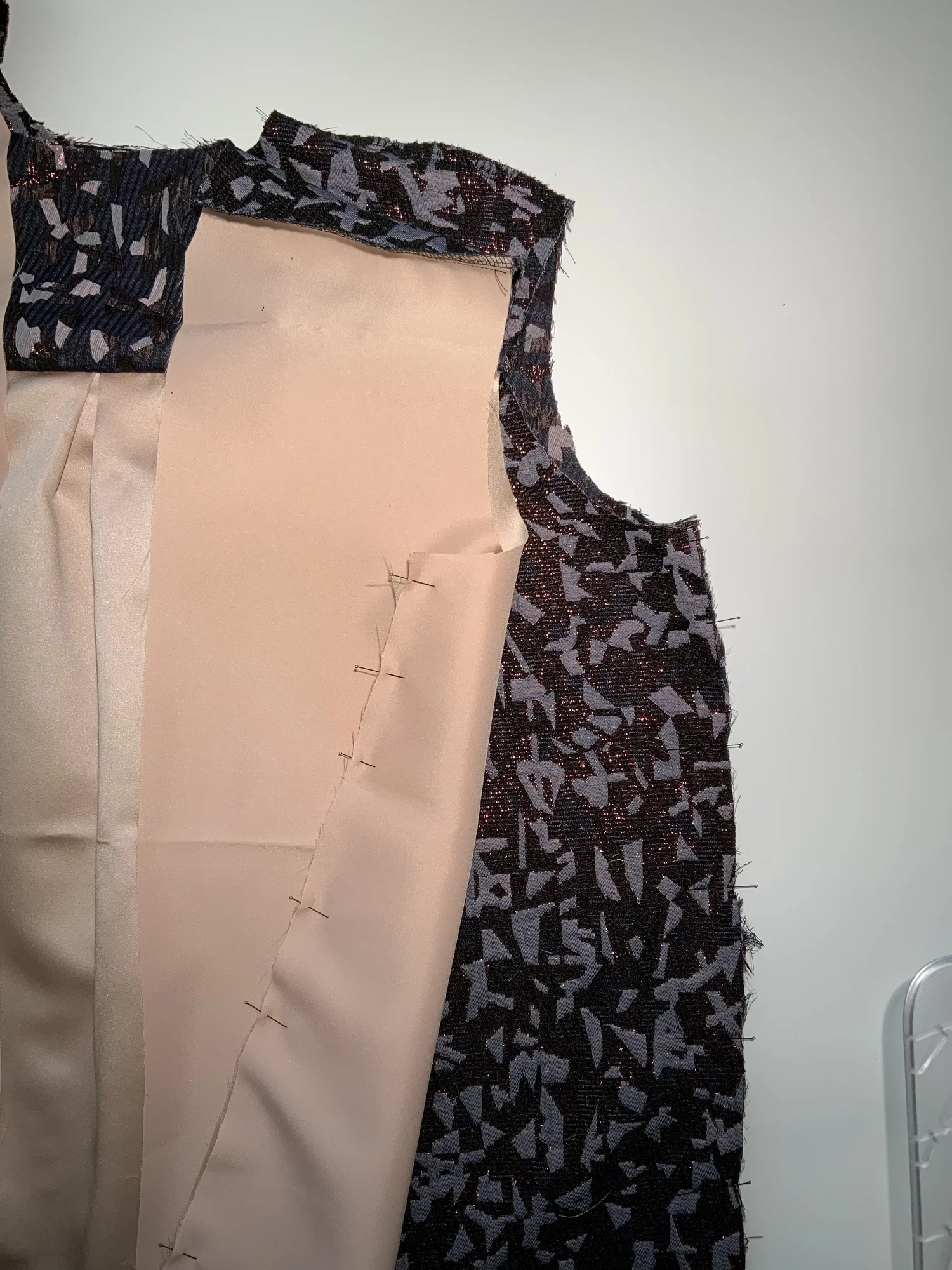 How to add a lining to the Jameela jacket Sewing pattern — Sewing ...
