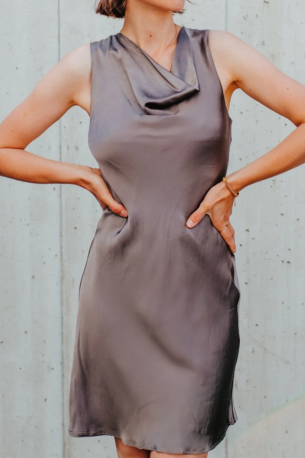 simple silk dress pattern Celeste Dress PDF Pattern