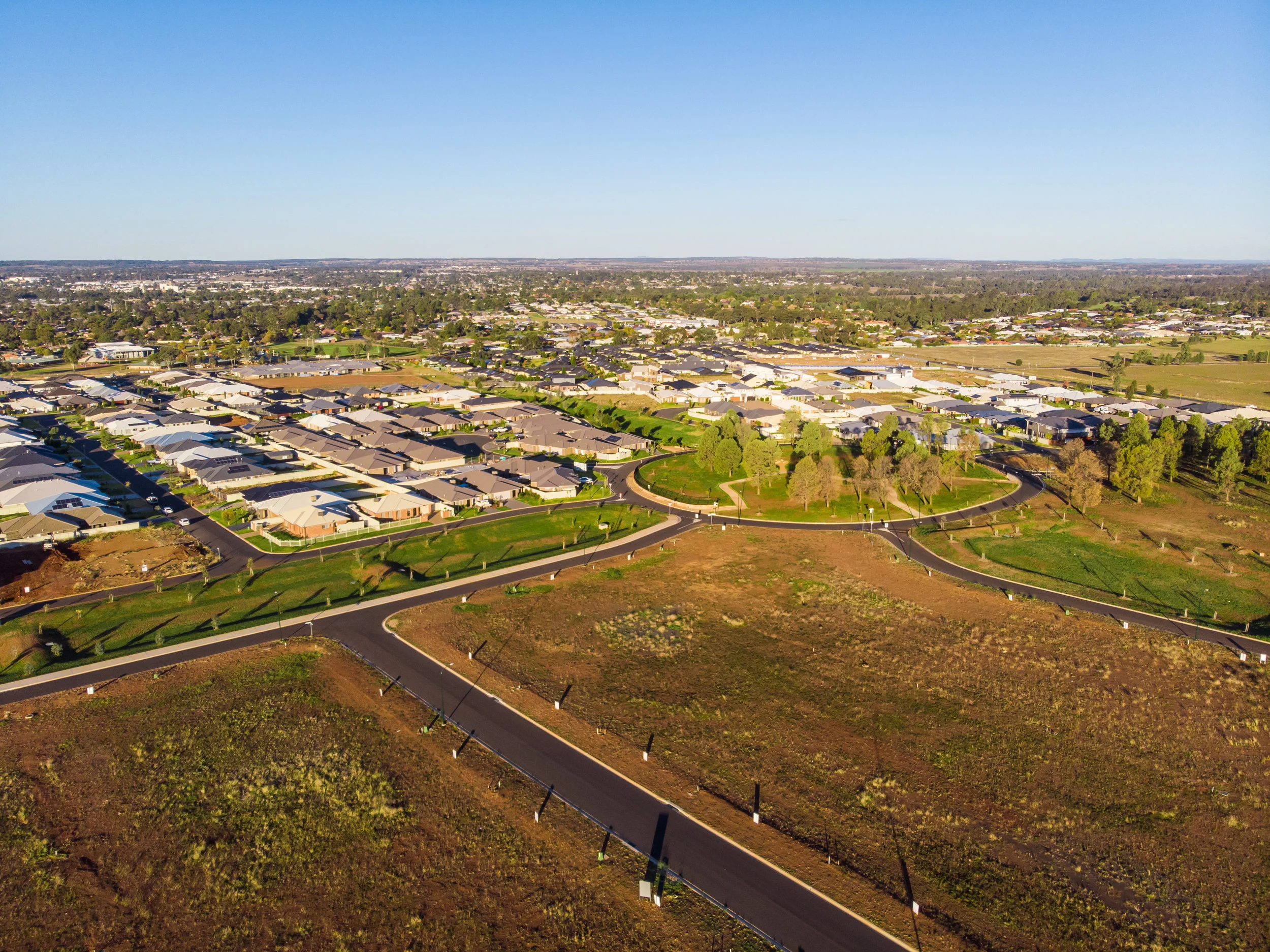 Land blocks of Delroy Park Estate