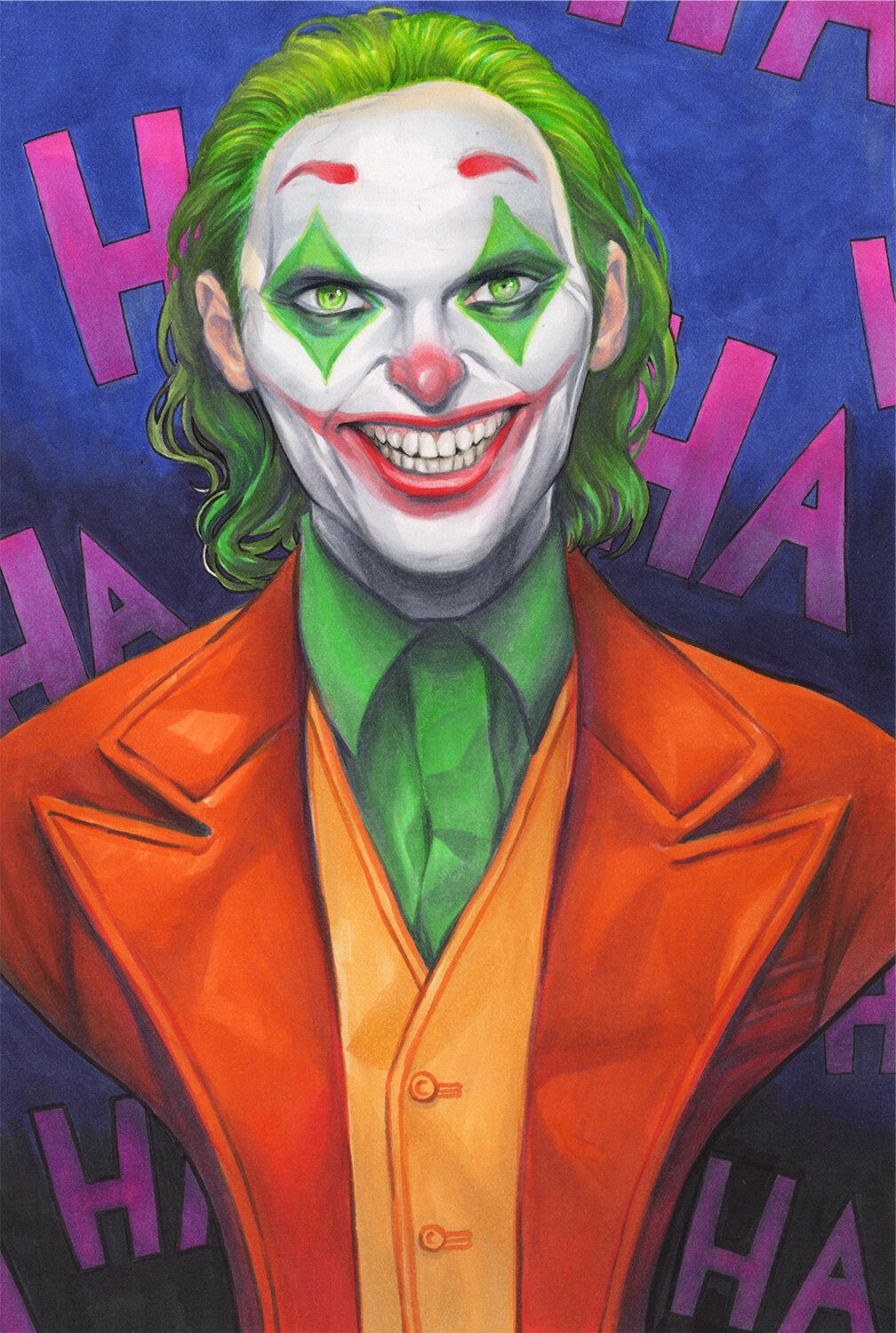 Inktober day 4: Joker