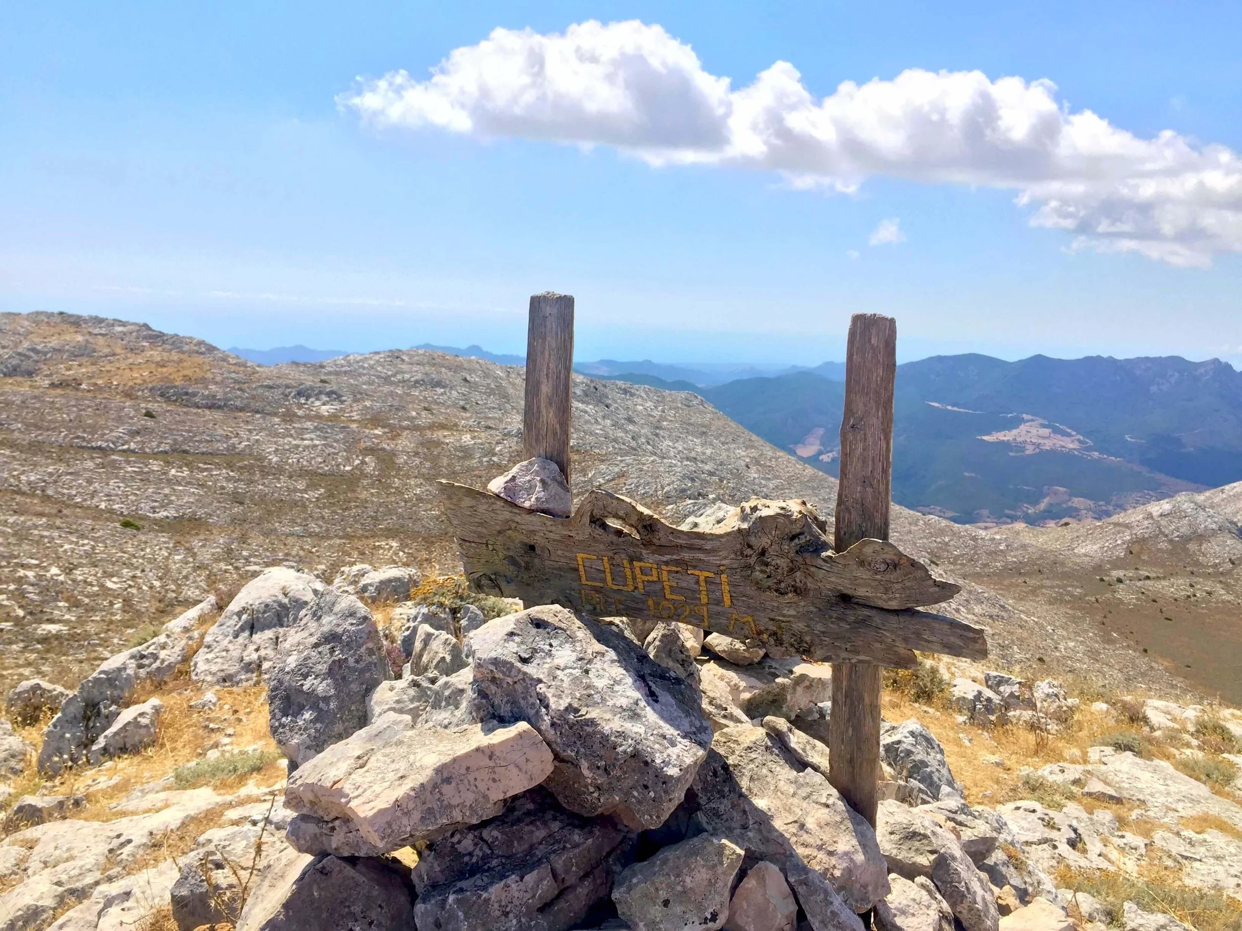 Punta Cupetti Montalbo Sardegna