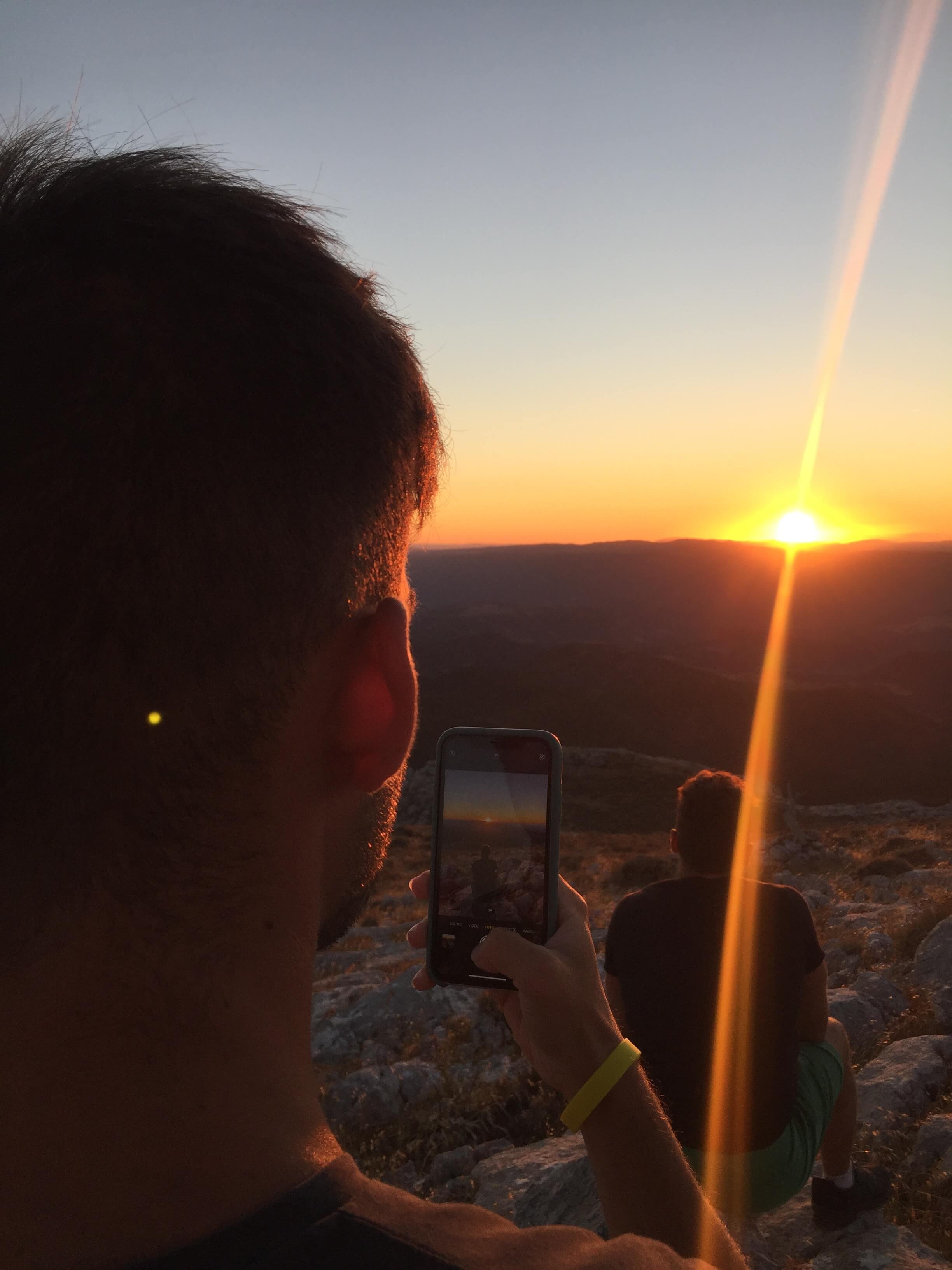 Trekking al tramonto Montalbo Sardegna