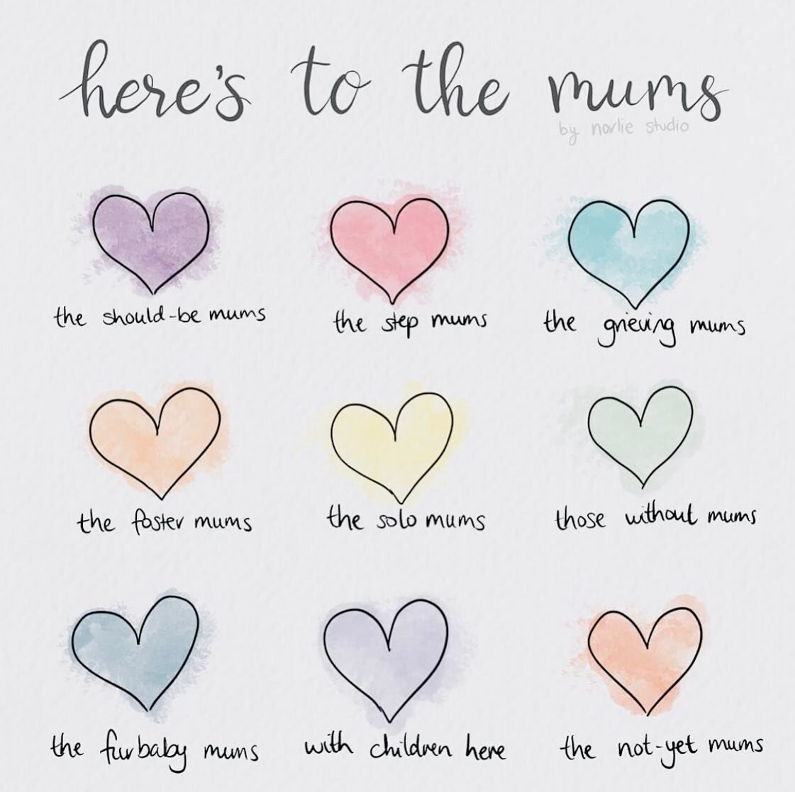 I know I&rsquo;m incredibly lucky to be able to celebrate Mother&rsquo;s Day today, and it&rsquo;s not something I take for granted.

If you&rsquo;ve suffered the loss of an important mum in your life, if you desperately want to be a mum - whether fo