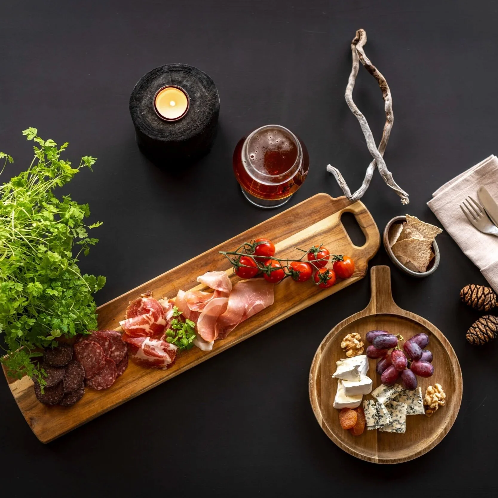 Lokalmat på bordet på Dragsvik Hotell (Copy)