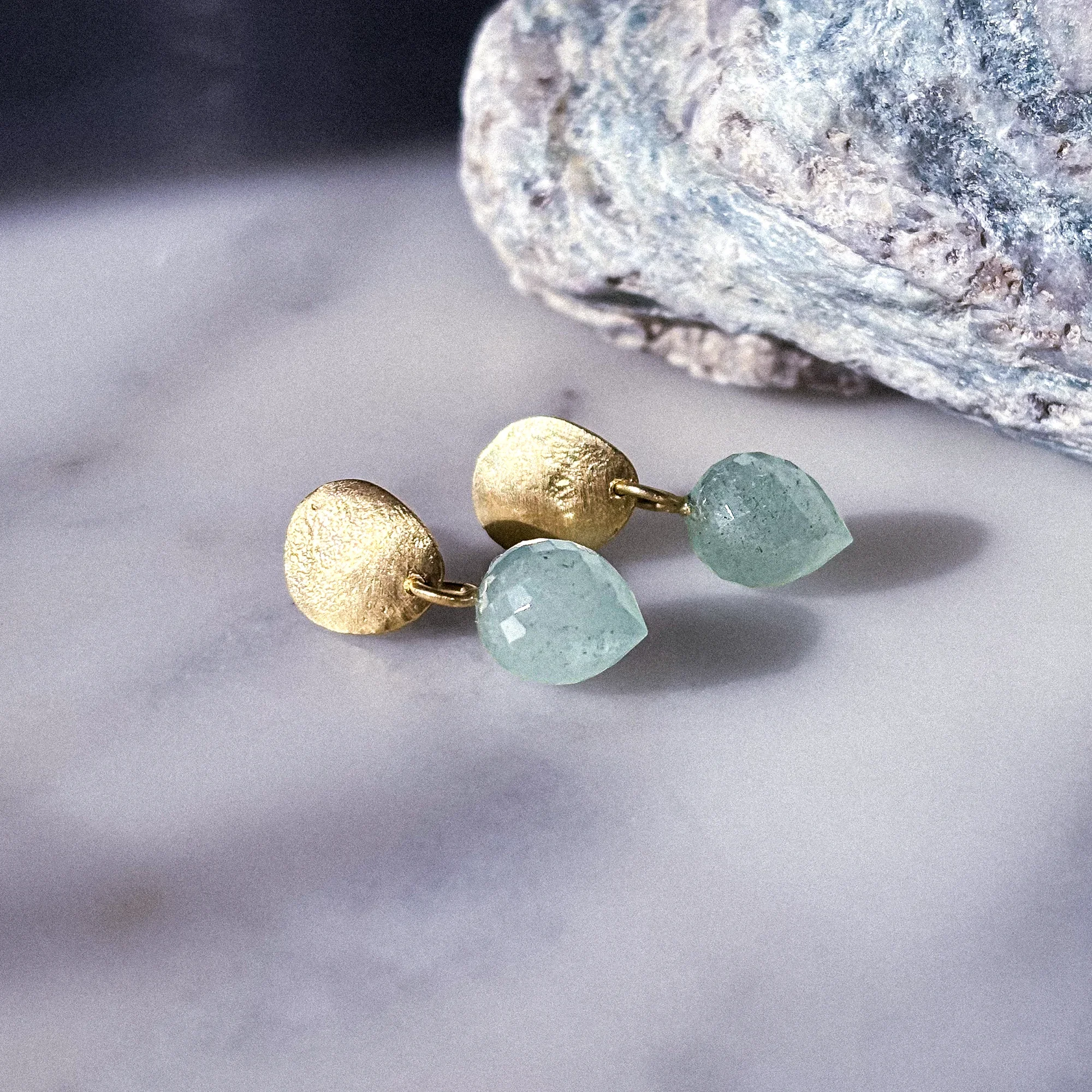 Ohrschmuck Beryll Drops