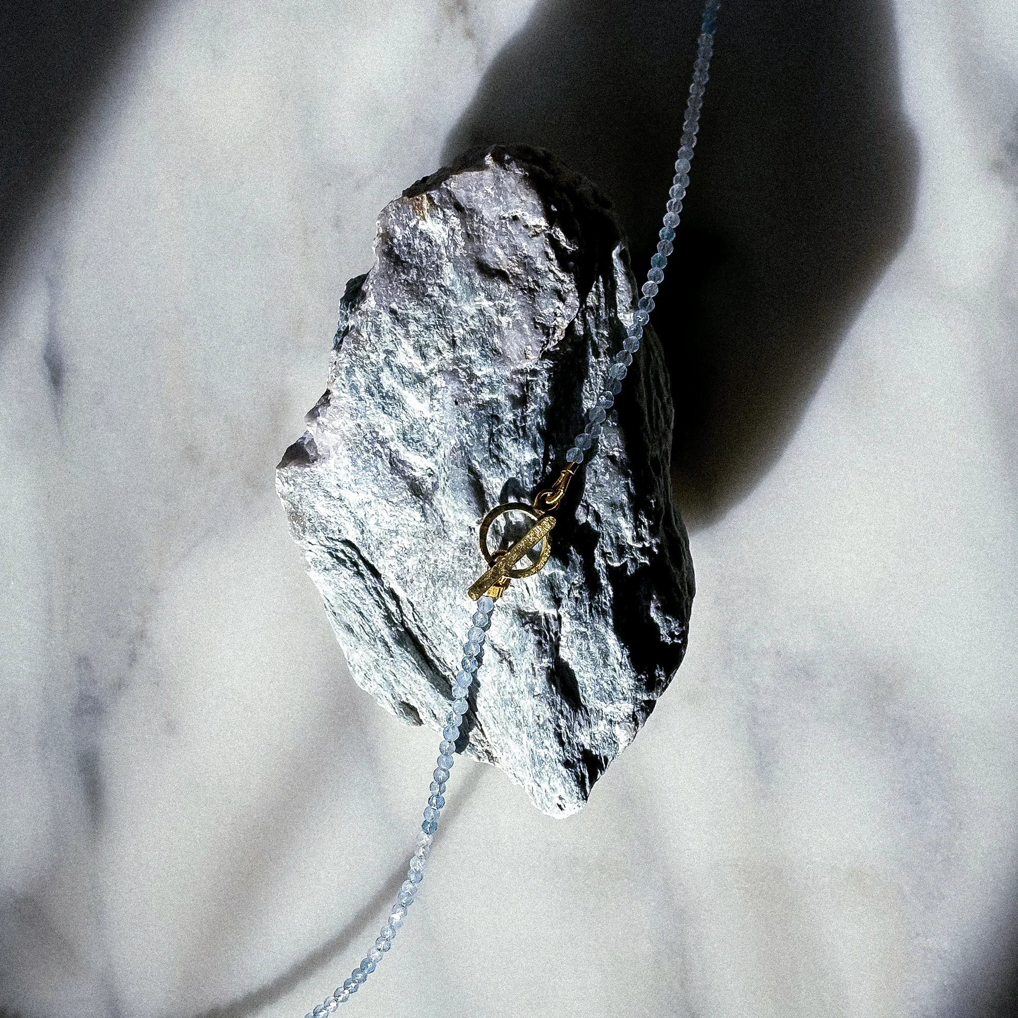 Kette Aquamarin