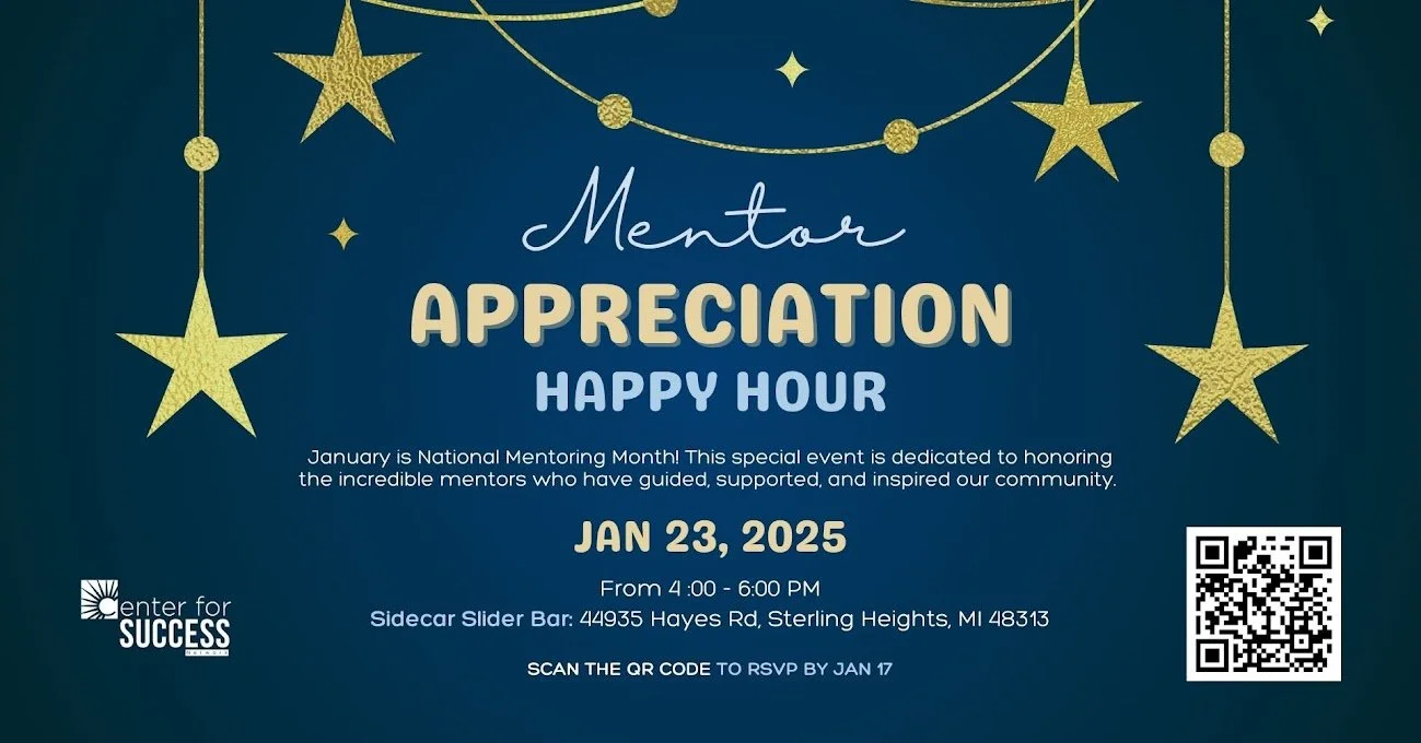Mentor Appreciation Happy Hour