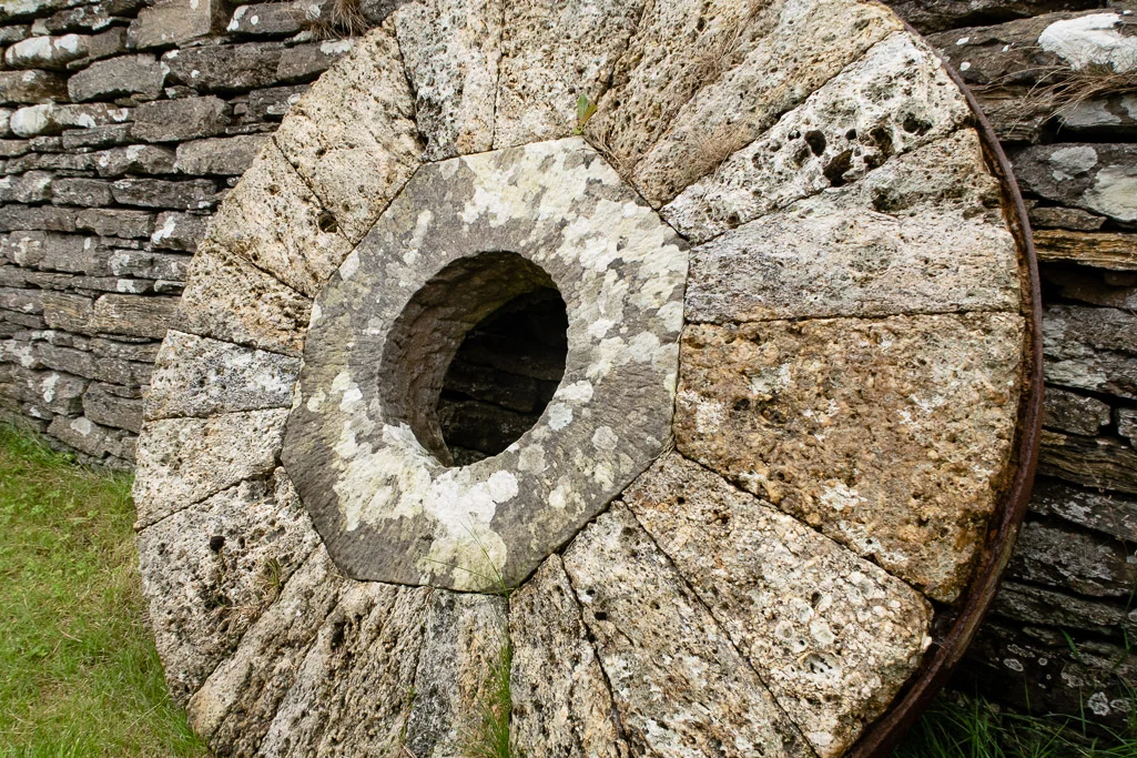 Mill stone in Orkney