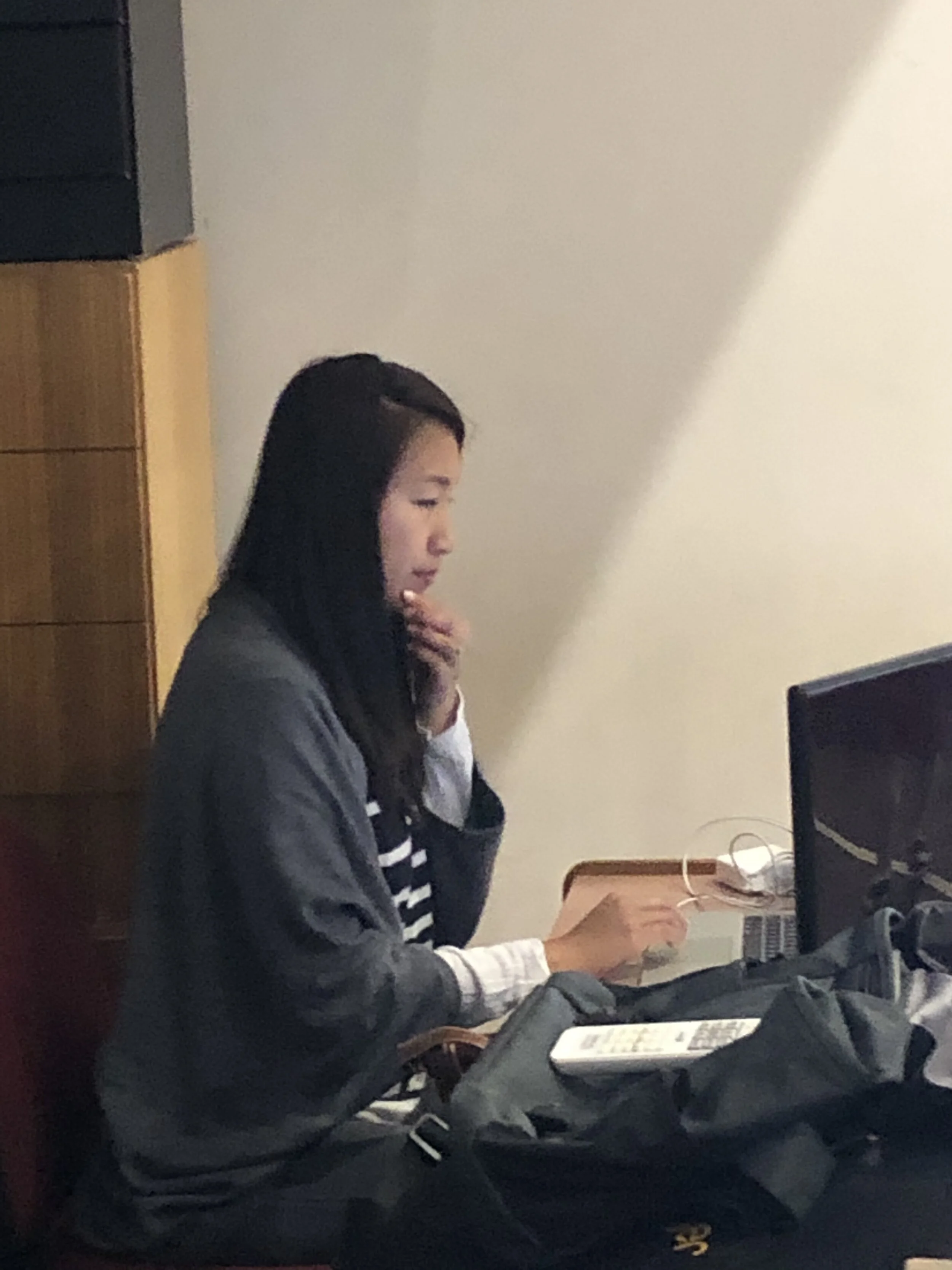 Mina was trouble-shooting a projector problem pre-service, joyfully and efficiently. Watching her navigate this was a workshop in joyful and proficient service. Thank you Mina for serving us in this way.