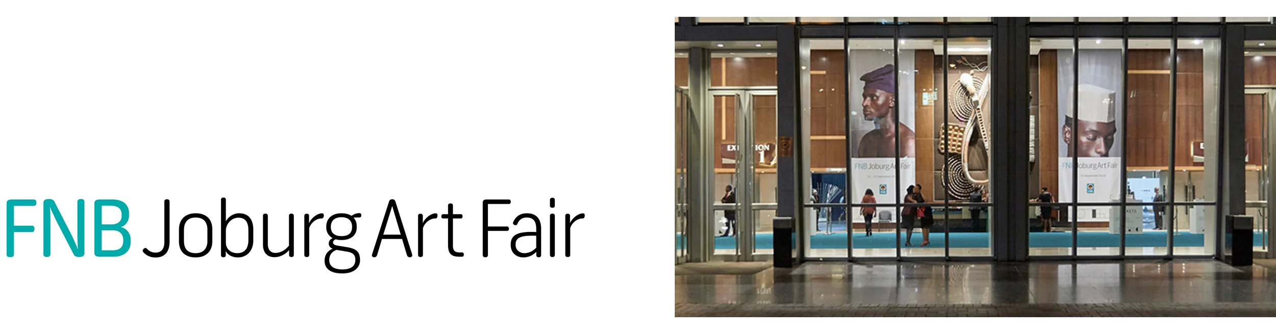 Design and art direction for FNB Joburg Art Fair across all collateral – print advertising, 136-page catalogue, promotional posters, all fair signage and information design, VIP and main digital promotion: invitations, programme and visitor guides.