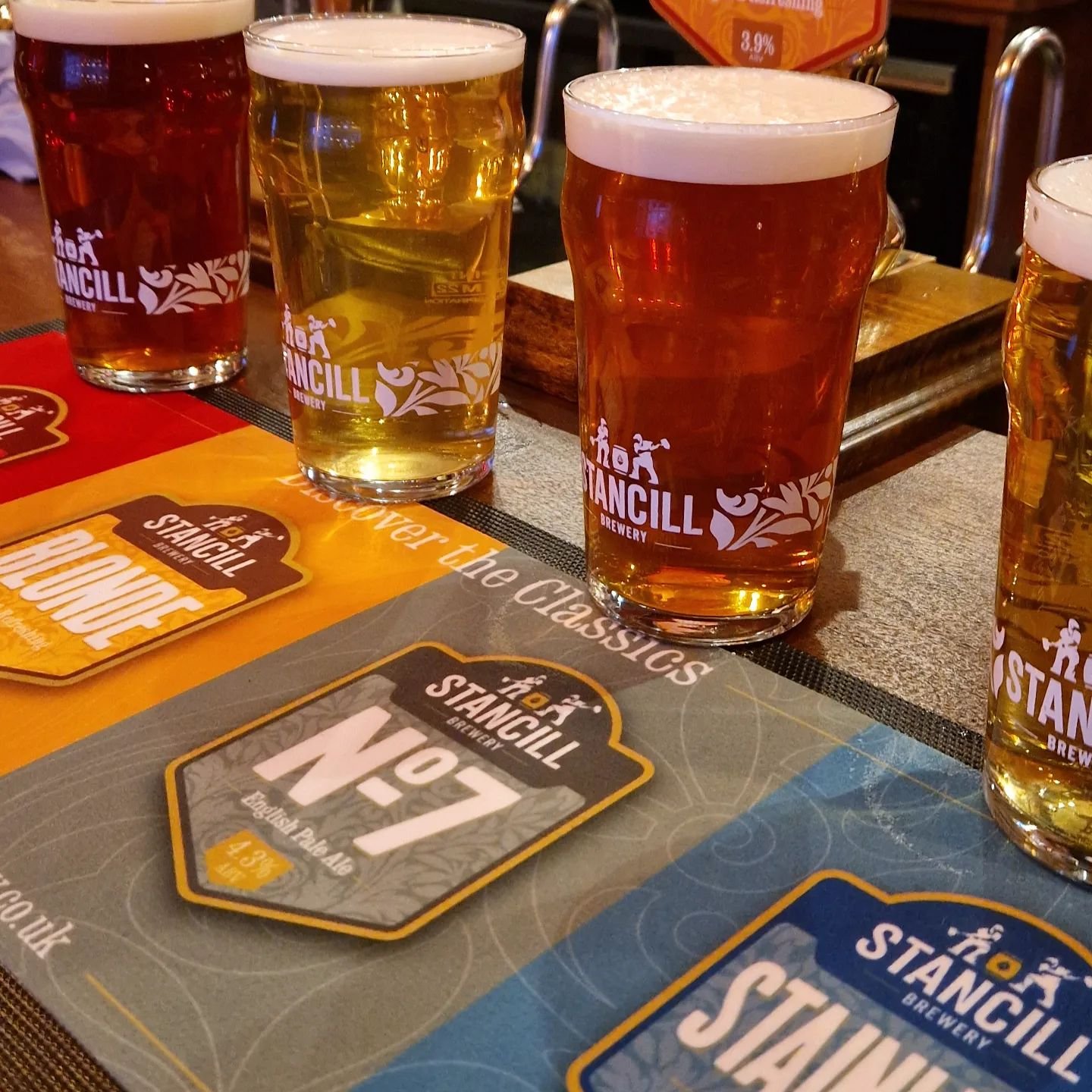 Happy St George's Day! 🏴󠁧󠁢󠁥󠁮󠁧󠁿 What better day for a pint of English Pale Ale? We recommend our No7!

#StancillBrewery #stancillno7 #stgeorgesday #realale #madeinsheffield