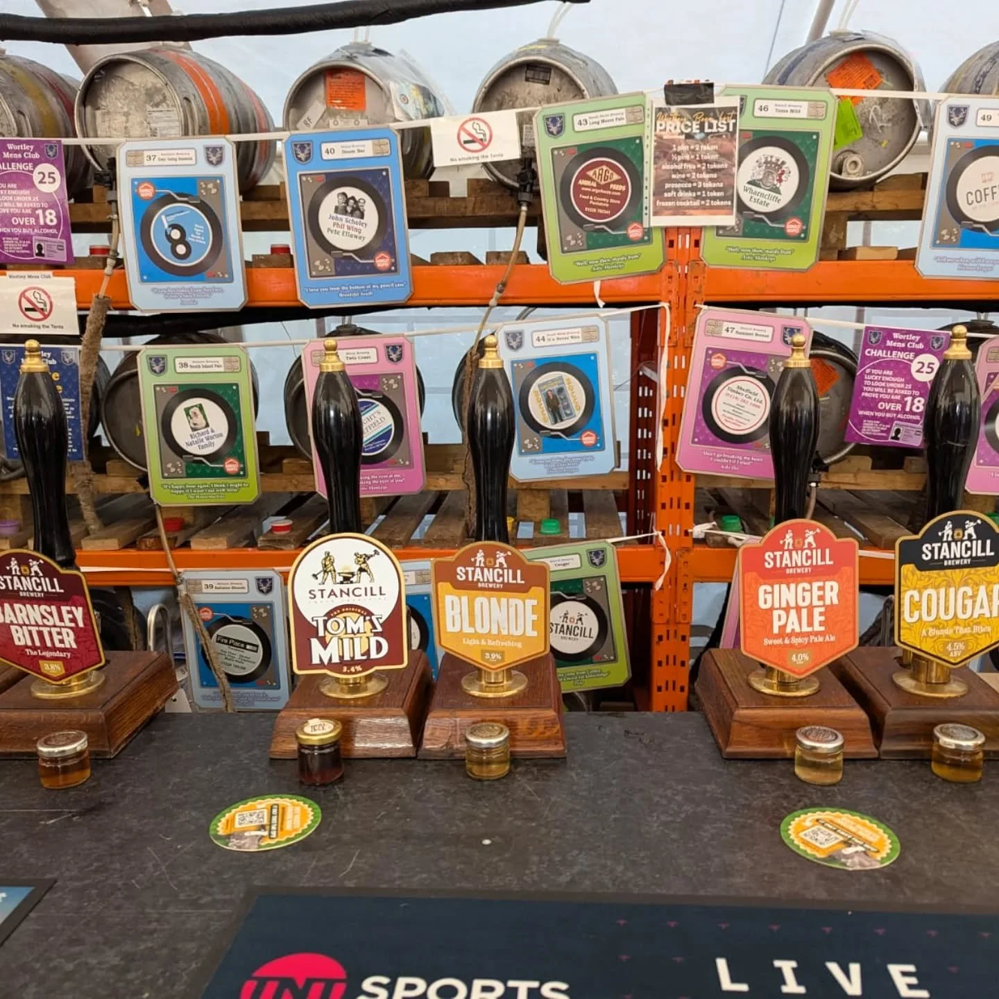 Soggy weather didn't stop the magnificent @wortleymensclub Beer Festival at the weekend! A brilliant local event as always! 🍻 🎶 

#Wortley #wortleymensclub #caskale #campaignforrealale #camra