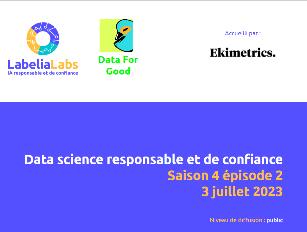 Replay Meetup Data Science Responsable et de confiance - S04E02