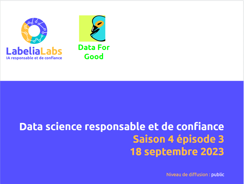 Replay Meetup Data Science Responsable et de confiance - S04E03