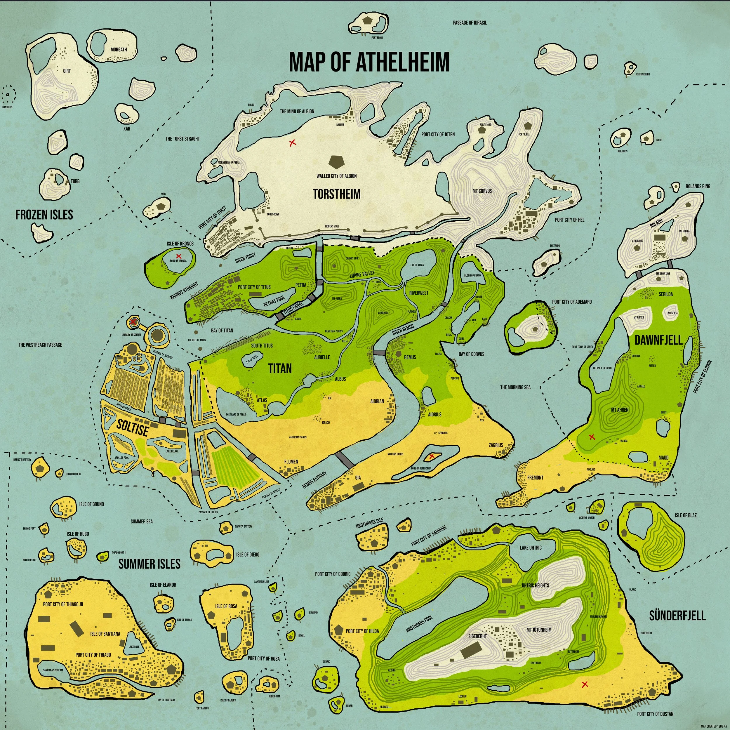 The world of Athelheim
