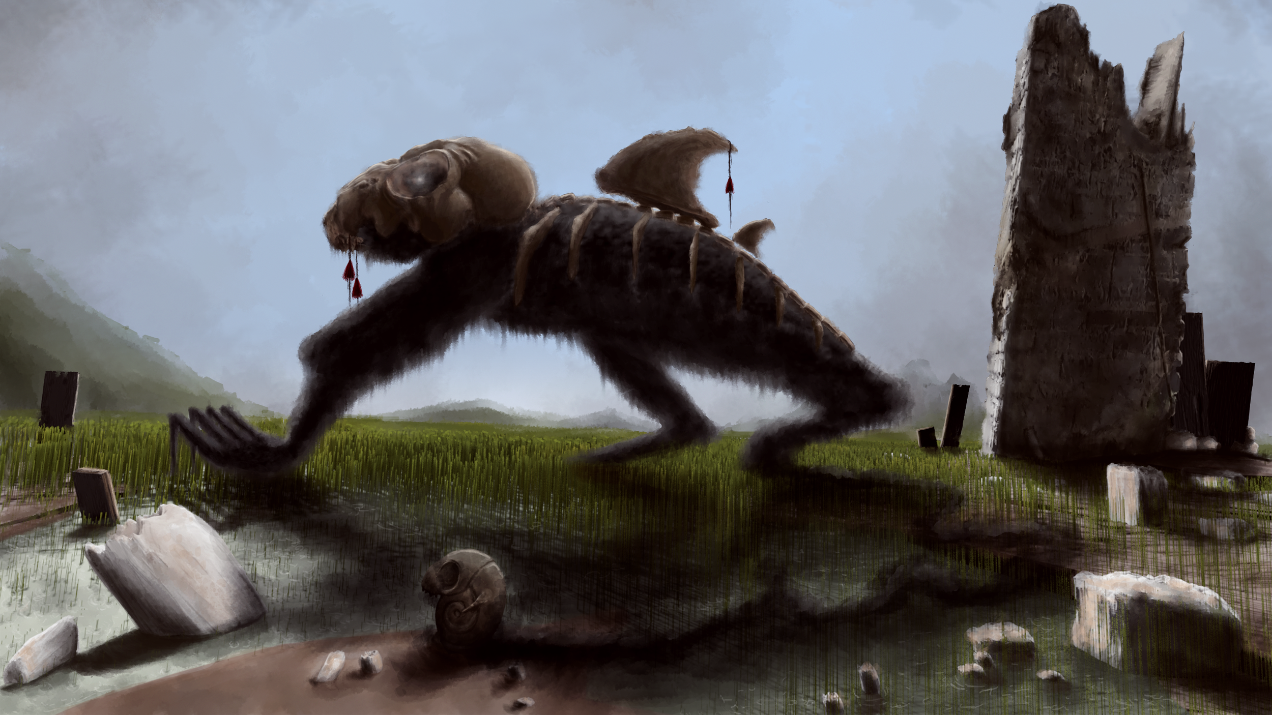 Cofgods and Hunters: The Cofgod — James Rudd Illustration
