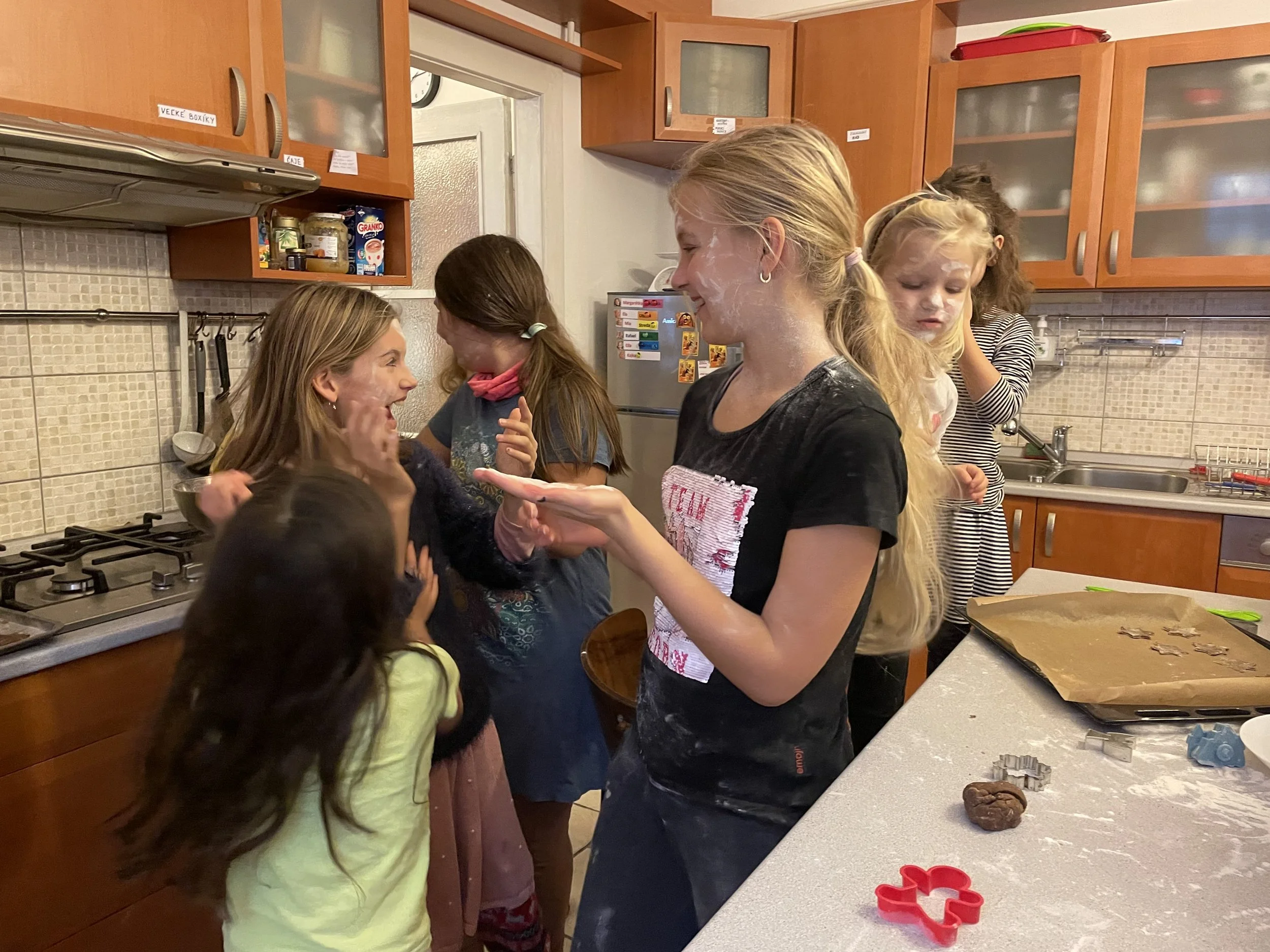 Piatkový blog: Vianočné dielničky a sneženie v kuchyni..