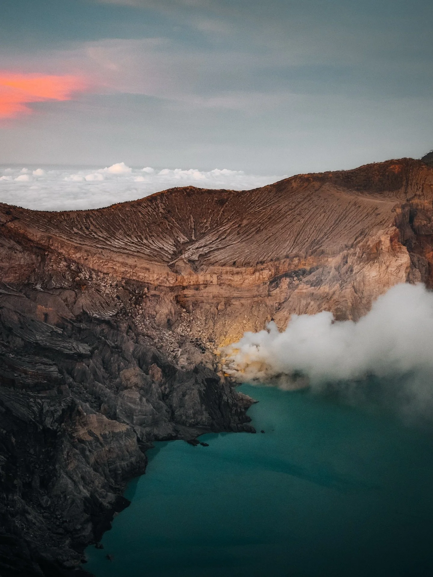 Mount Ijen, Java. Another small series from the archives 📸

I was there in 2017 and it&rsquo;s still one of the first places that comes to mind when people ask about special destinations I&rsquo;ve visited. Known for its blue flames, the turquoise c