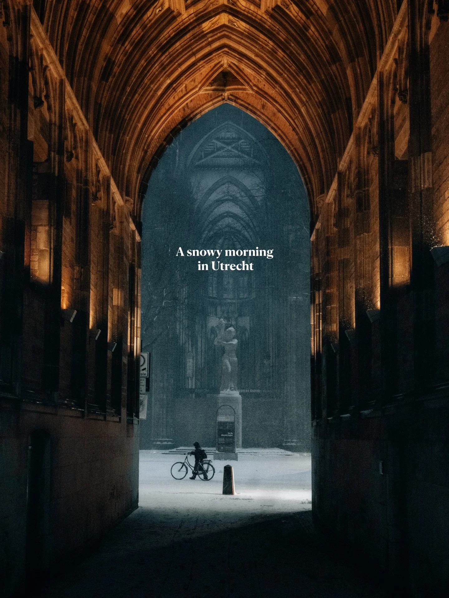 A morning in Utrecht I&rsquo;ll never forget!❄️

#winter #sneeuw #utrecht #snow #thenetherlands