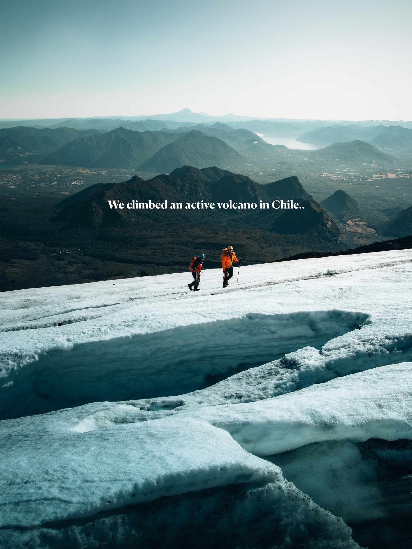 Villarrica, Chile 🌋 There are only a few places on Earth where you can look straight into a living volcano. If you&rsquo;re lucky, you&rsquo;ll even see an active lava lake from the summit. Worth the hike? Swipe to the final photo for the scariest m