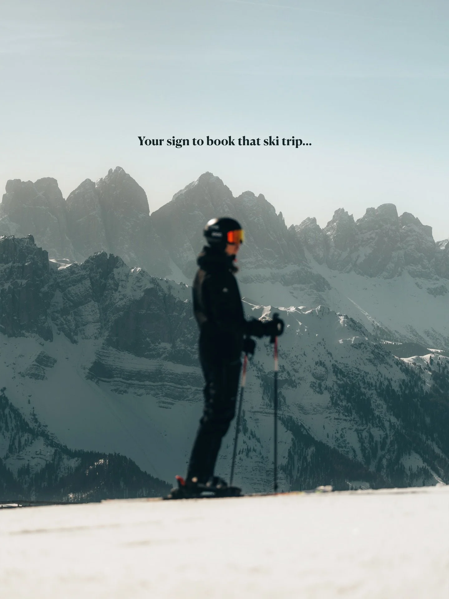 Did I convince you yet? Who&rsquo;s coming with you? 

#skiing #dolomites #southtyrol #travel #ski