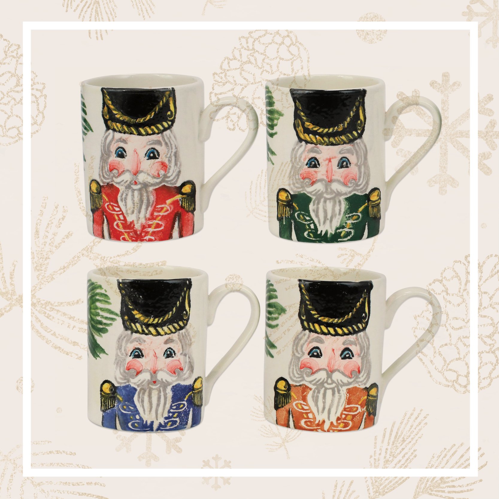 Nutcracker Assorted Mugs