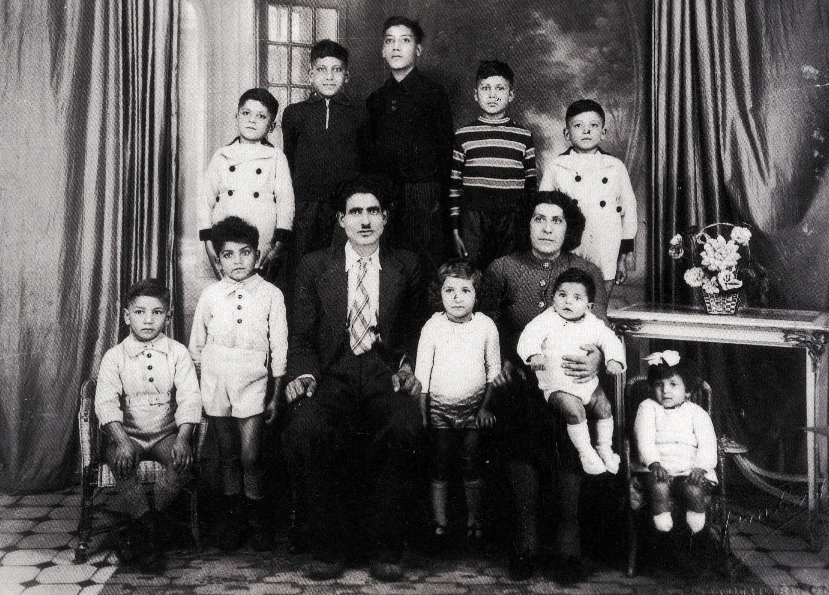 Photographie de la famille Touitou - Saint-Fons