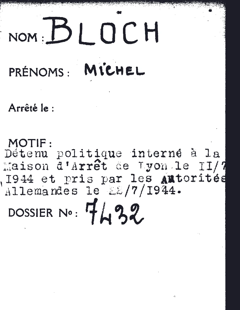 Bloch / Lyon