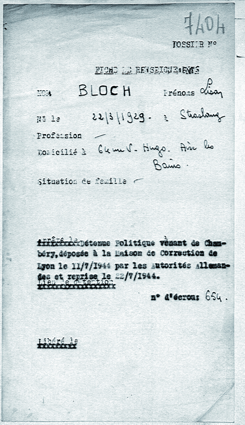 Bloch / Lyon