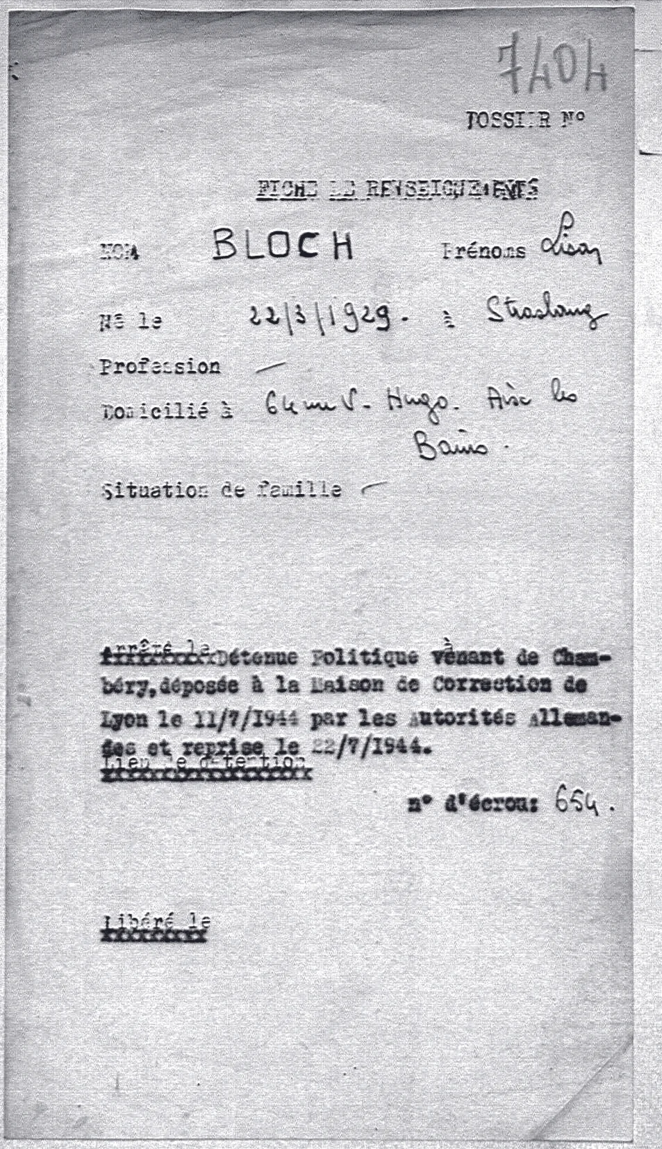 Bloch / Lyon