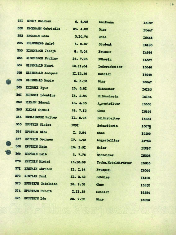 Epstein / Lyon