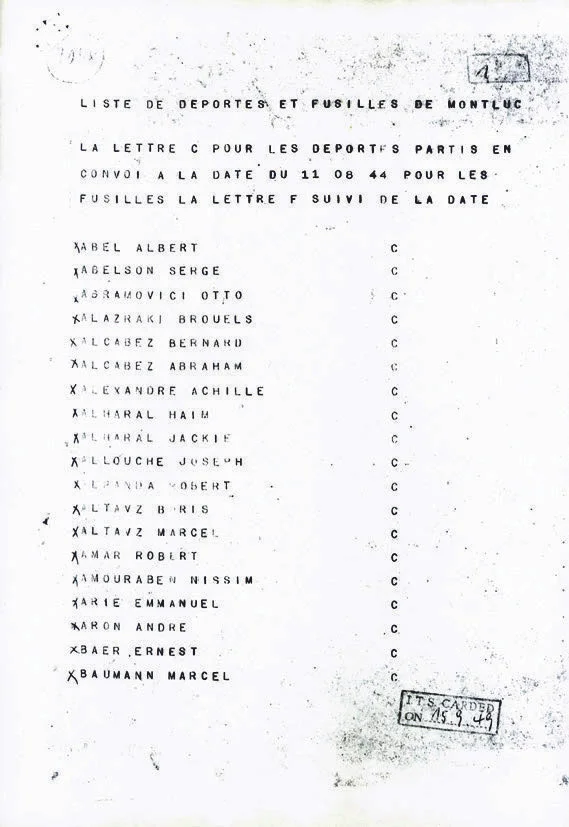 Alcabez-convoi-78 (Liste convoi de déportation)