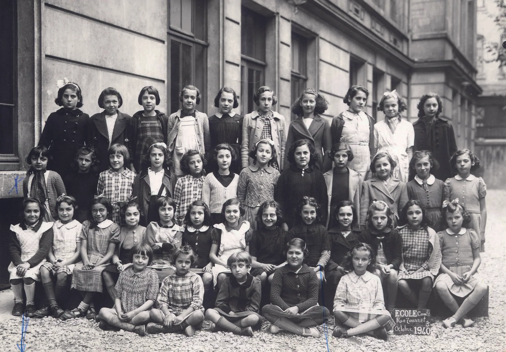 Calef-Rita2 (Ecole de la rue Touret, octobre 1940)