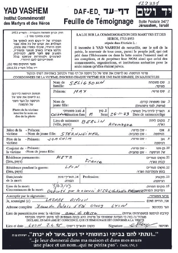 Seligsohn-Max-YVS-cadre (Fiche)