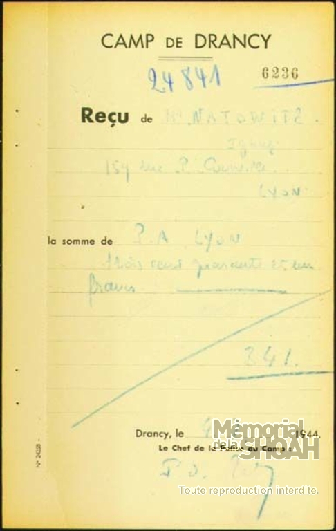 NATOWITZ Ignace drancy.jpg