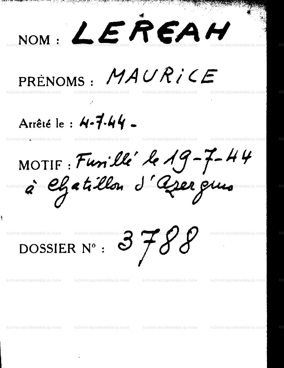 Maurice Lereah
