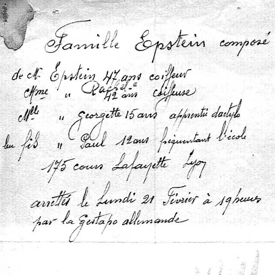 Enfants Epstein Epsztajn