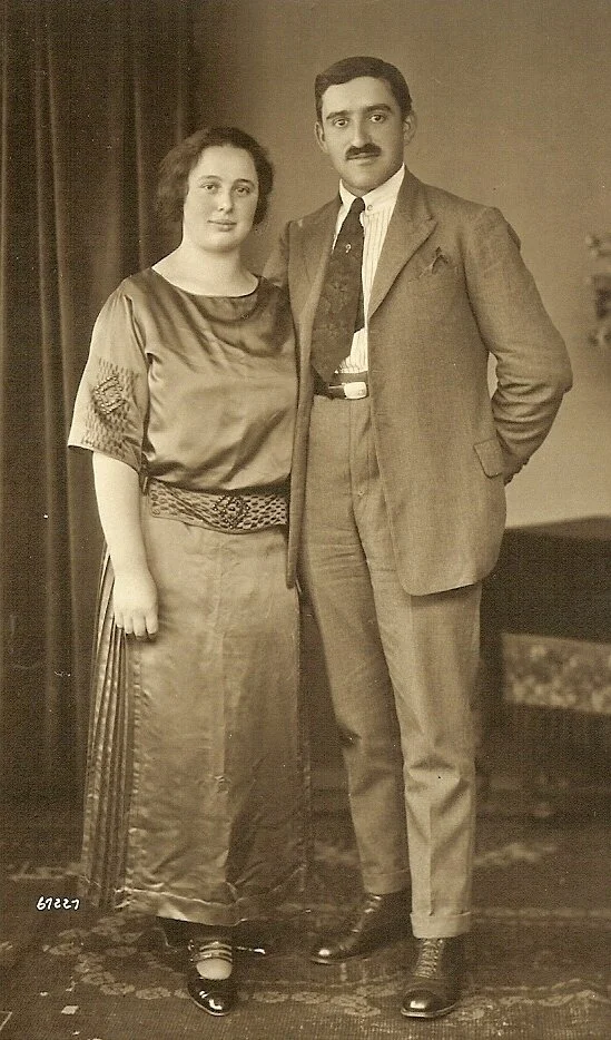 Hélène et Henri Weill, les parent de Roger