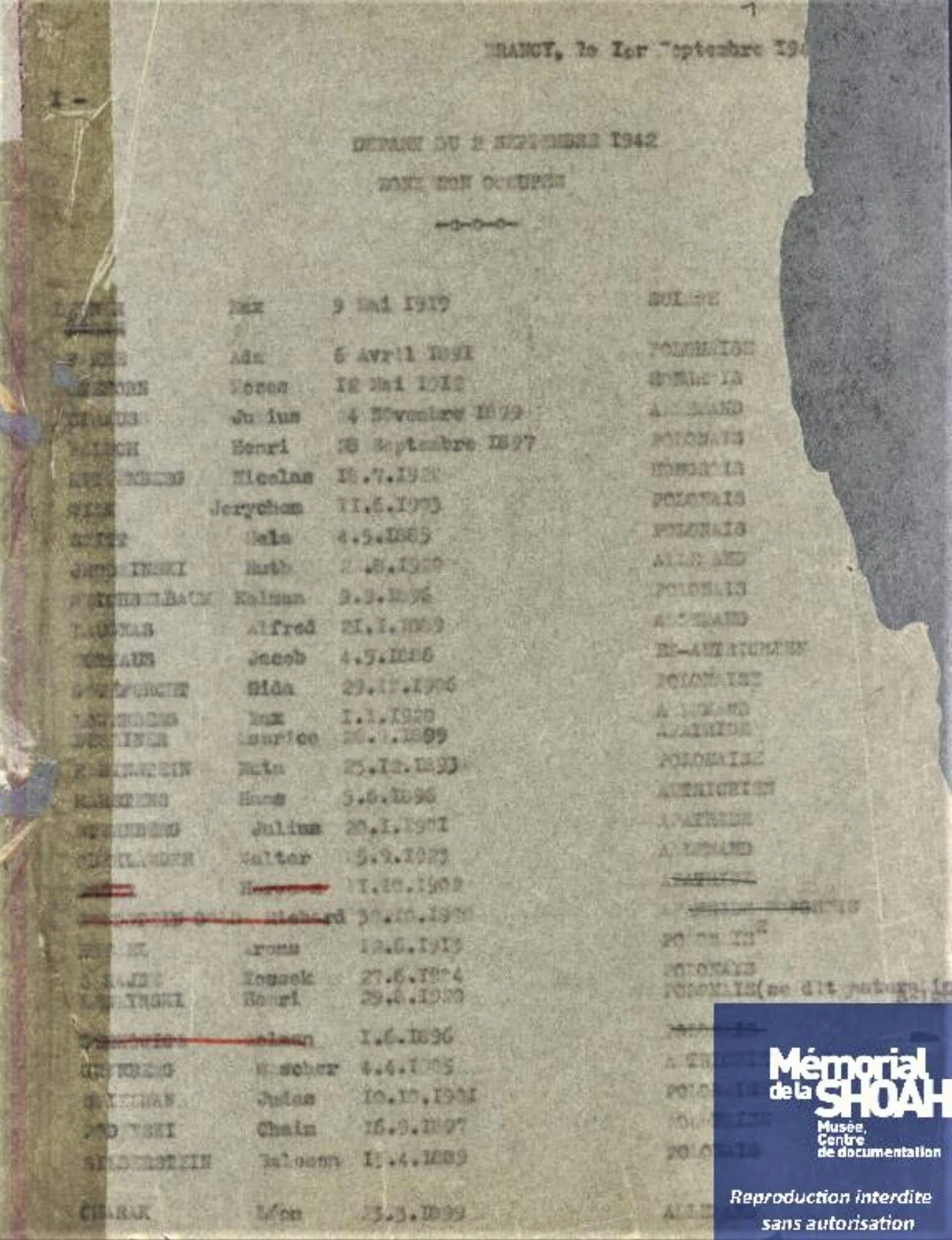 Walter Oberlander, convoi 27